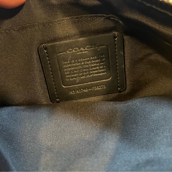 Coach purse mini 90s vibe clutch purse short strap - Picture 4 of 6